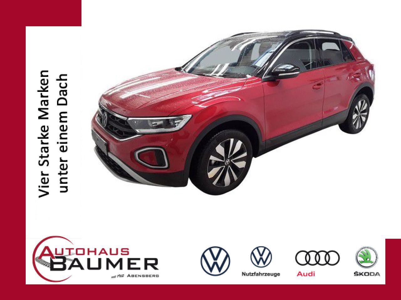 Volkswagen T-Roc Life Goal 1.0 TSI Kamera Navi LED ACC Dig.