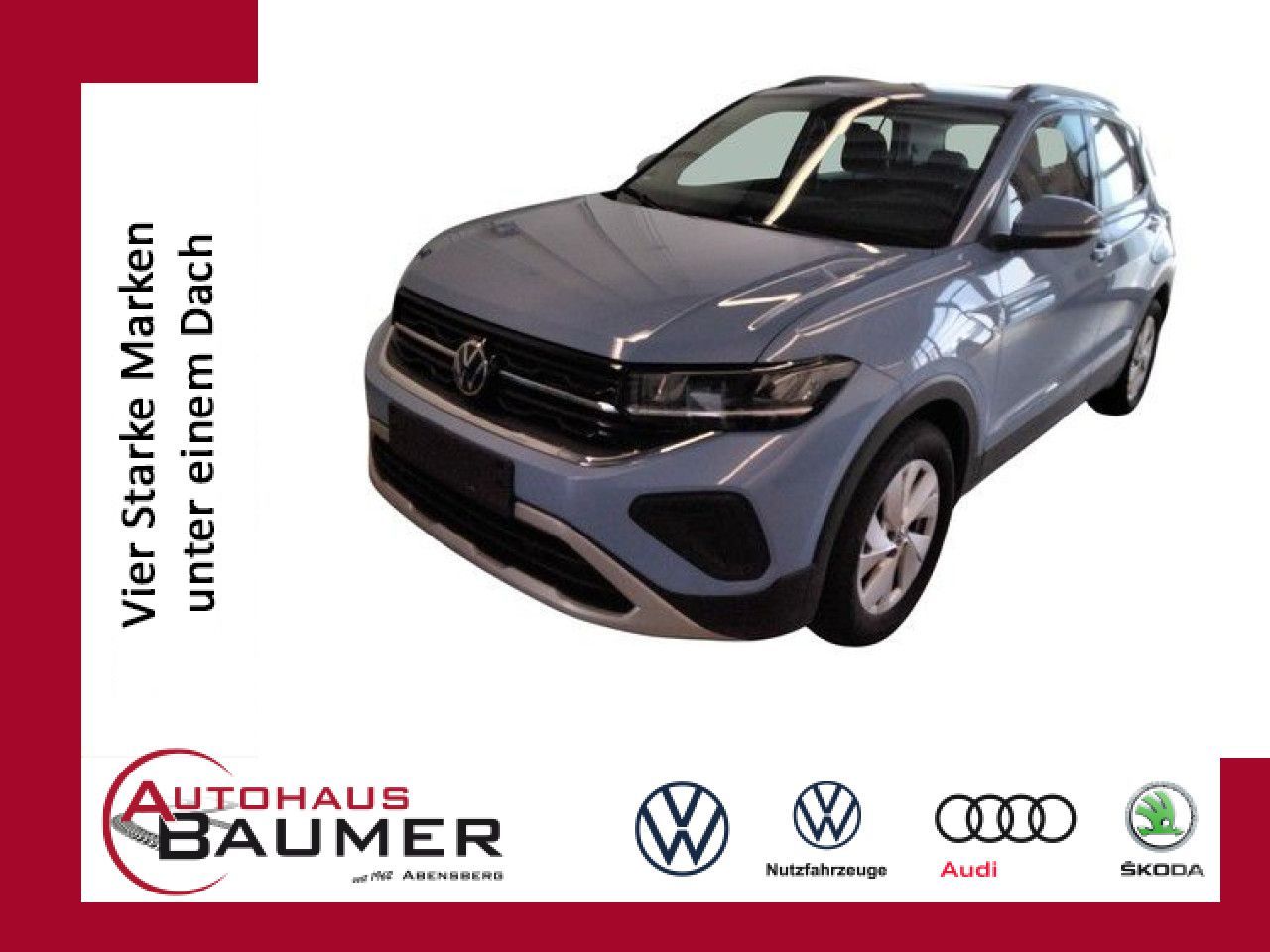 Volkswagen T-Cross Life 1.0 TSI DSG Kamera Navi LED ACC PDC