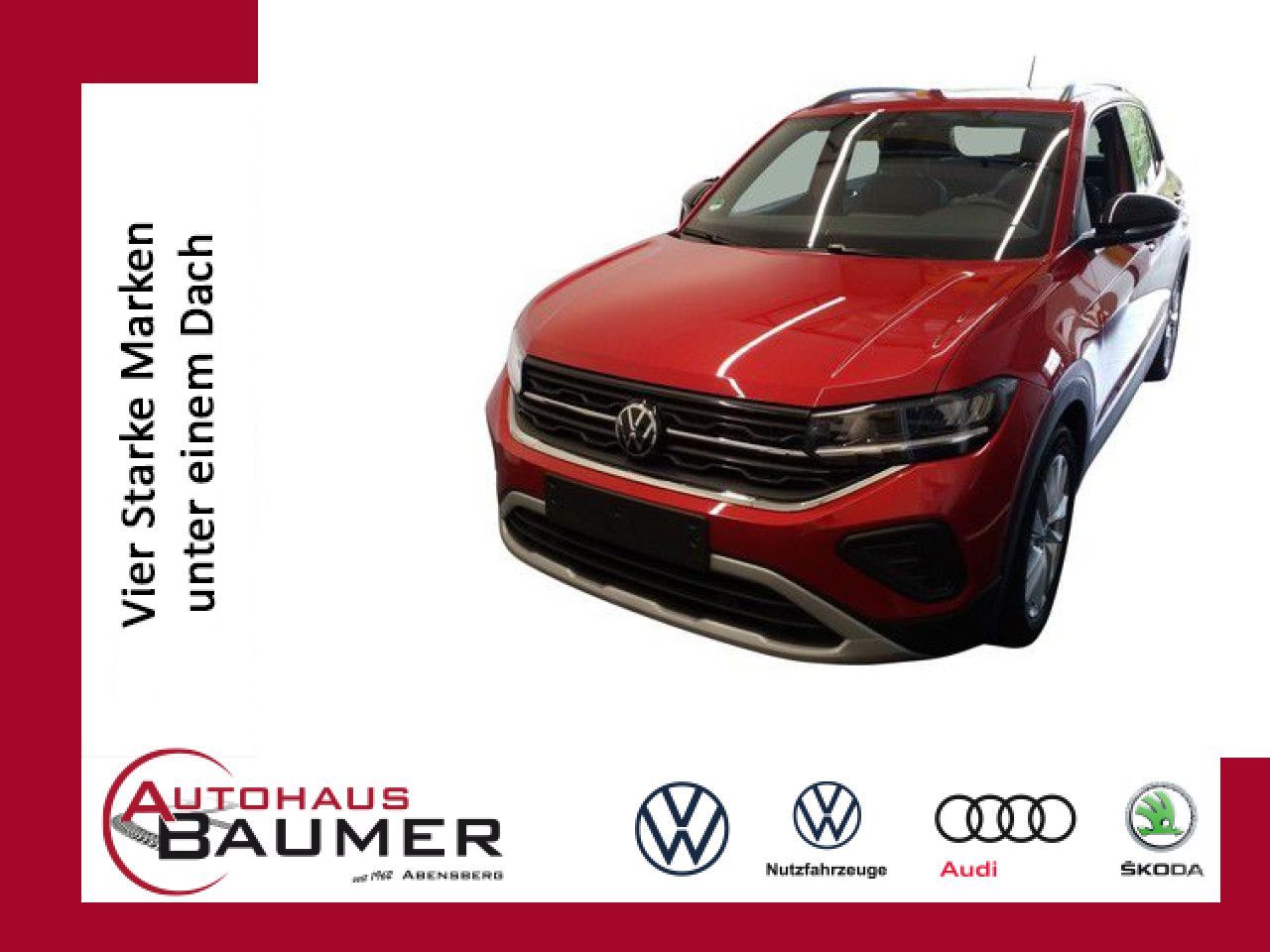 Volkswagen T-Cross GOAL 1.0 TSI DSG AHK Kamera Navi LED
