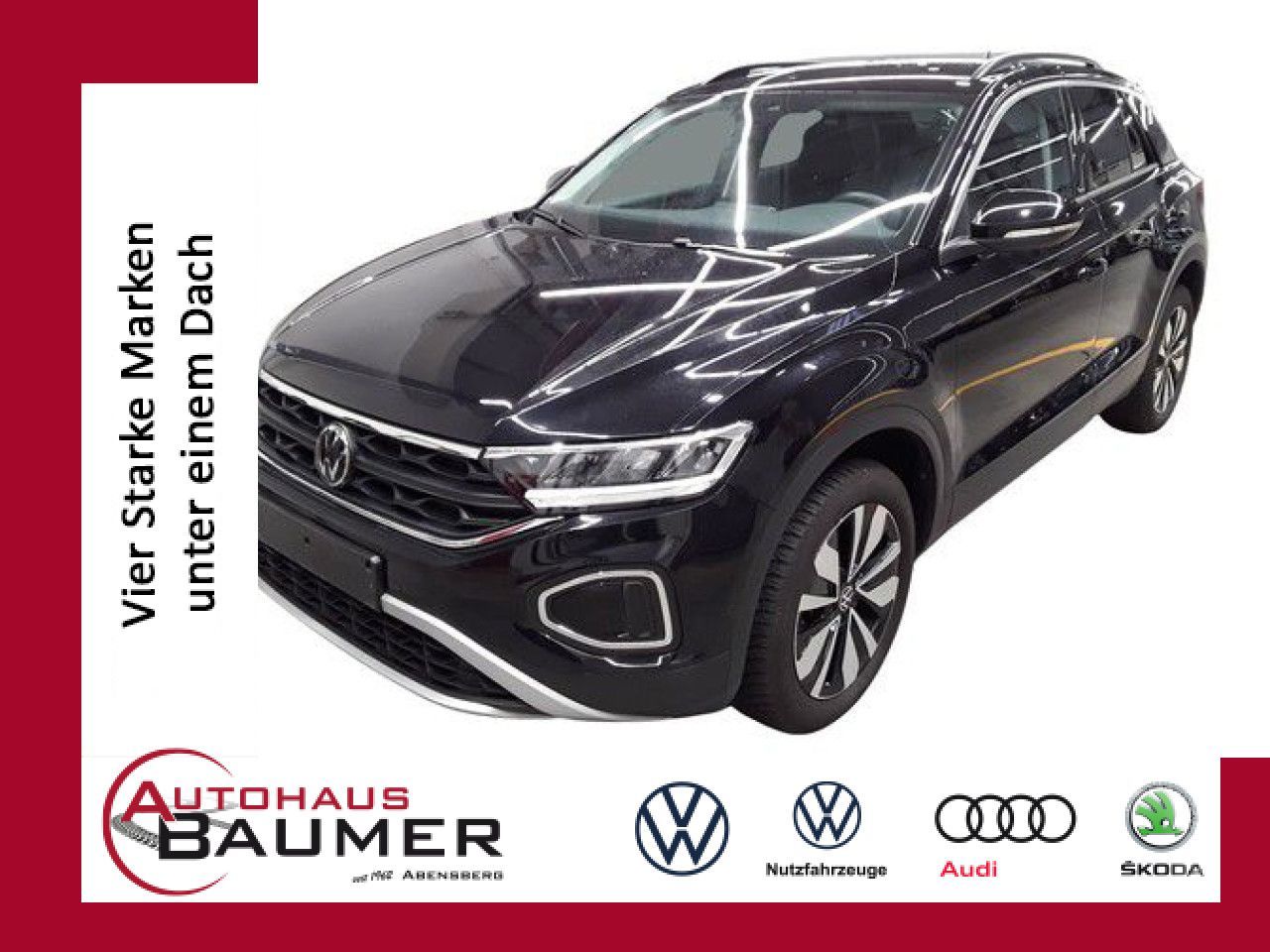 Volkswagen T-ROC MOVE 1.5 TSI DSG Standheizung Navi LED