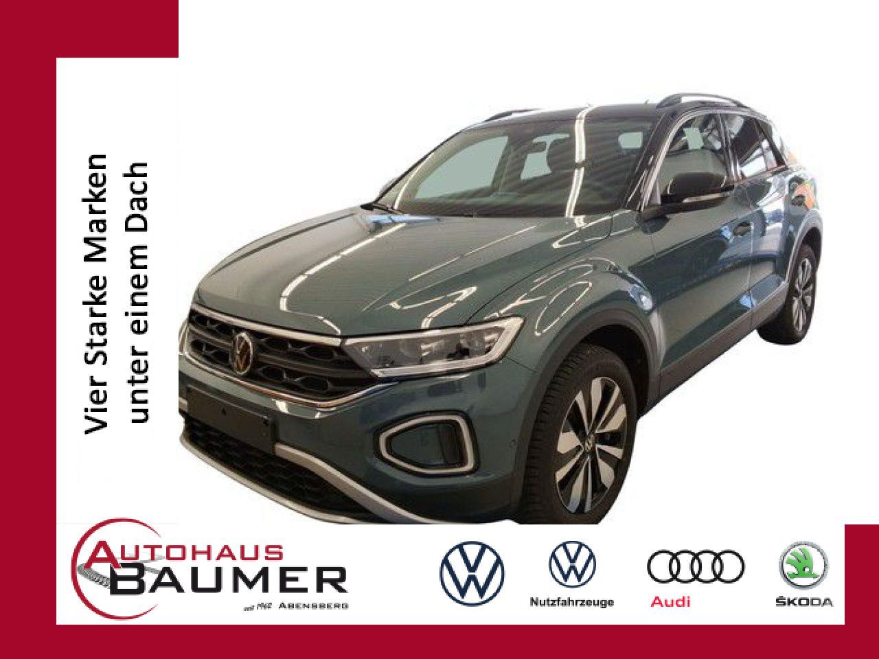 Volkswagen T-ROC GOAL 1.5 TSI DSG Navi LED Kamera ACC Klima