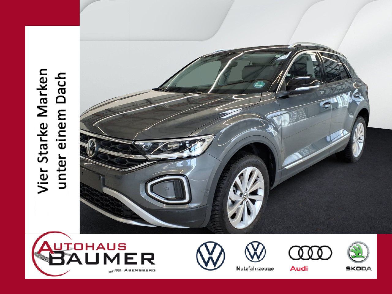 Volkswagen T-ROC Style 1.5 TSI DSG AHK Navi LED ergoActive
