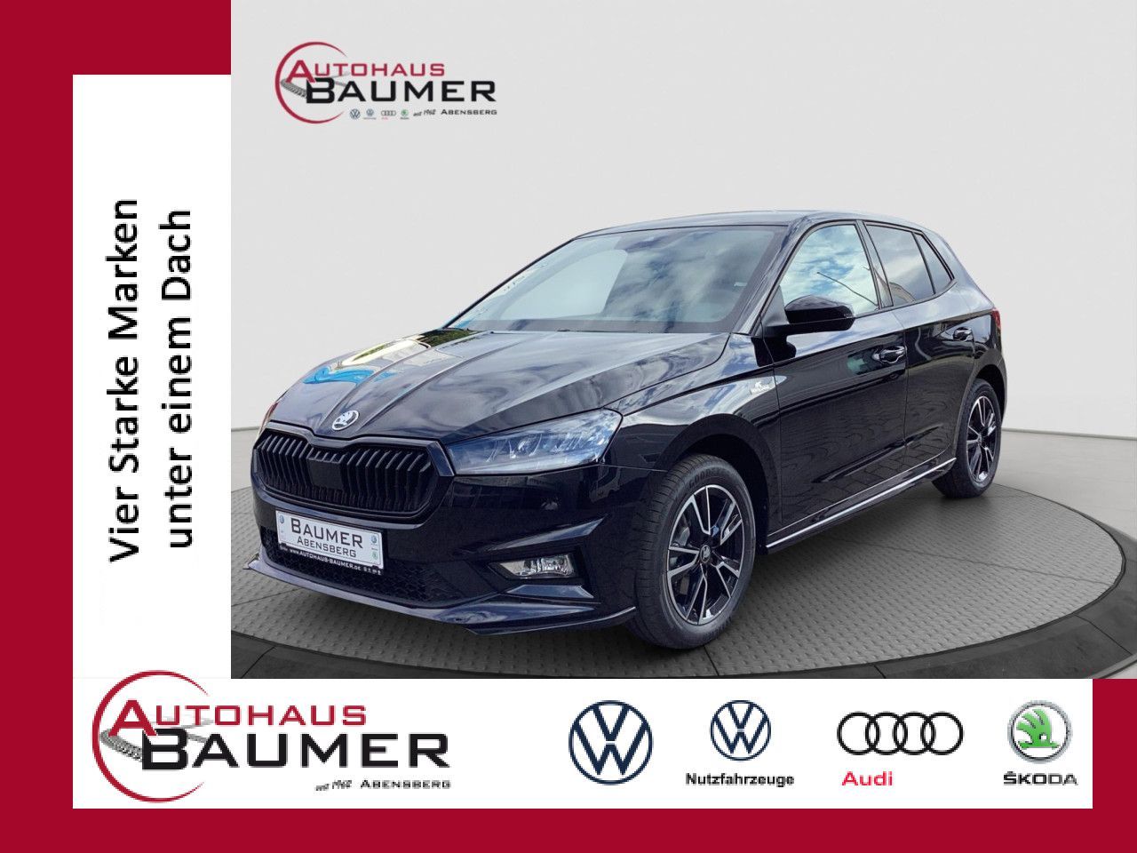 SKODA Fabia Monte Carlo 1.0 TSI DSG Kamera LED Klima