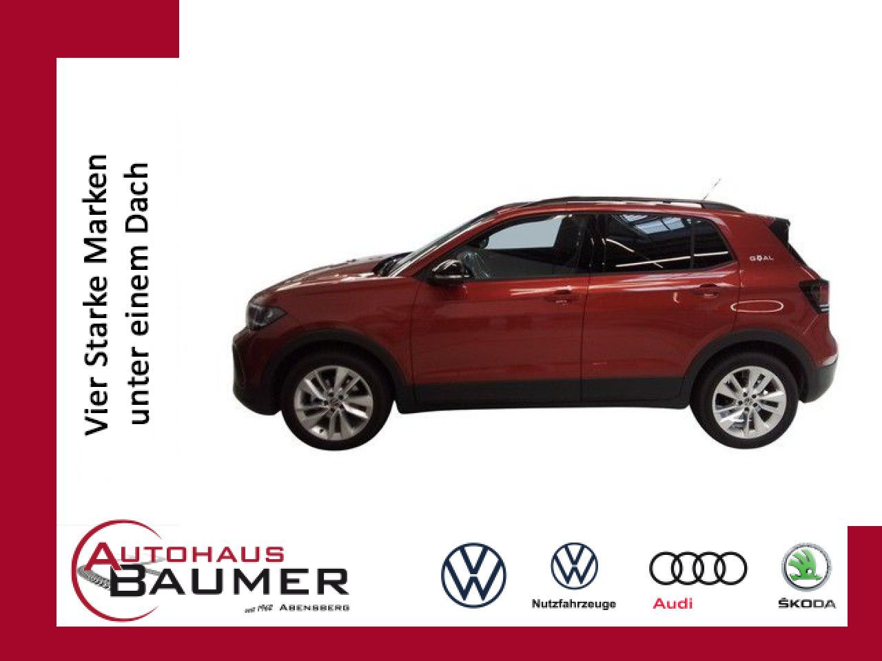 Volkswagen T-Cross GOAL 1.5 TSI DSG Kamera LED Navi ACC