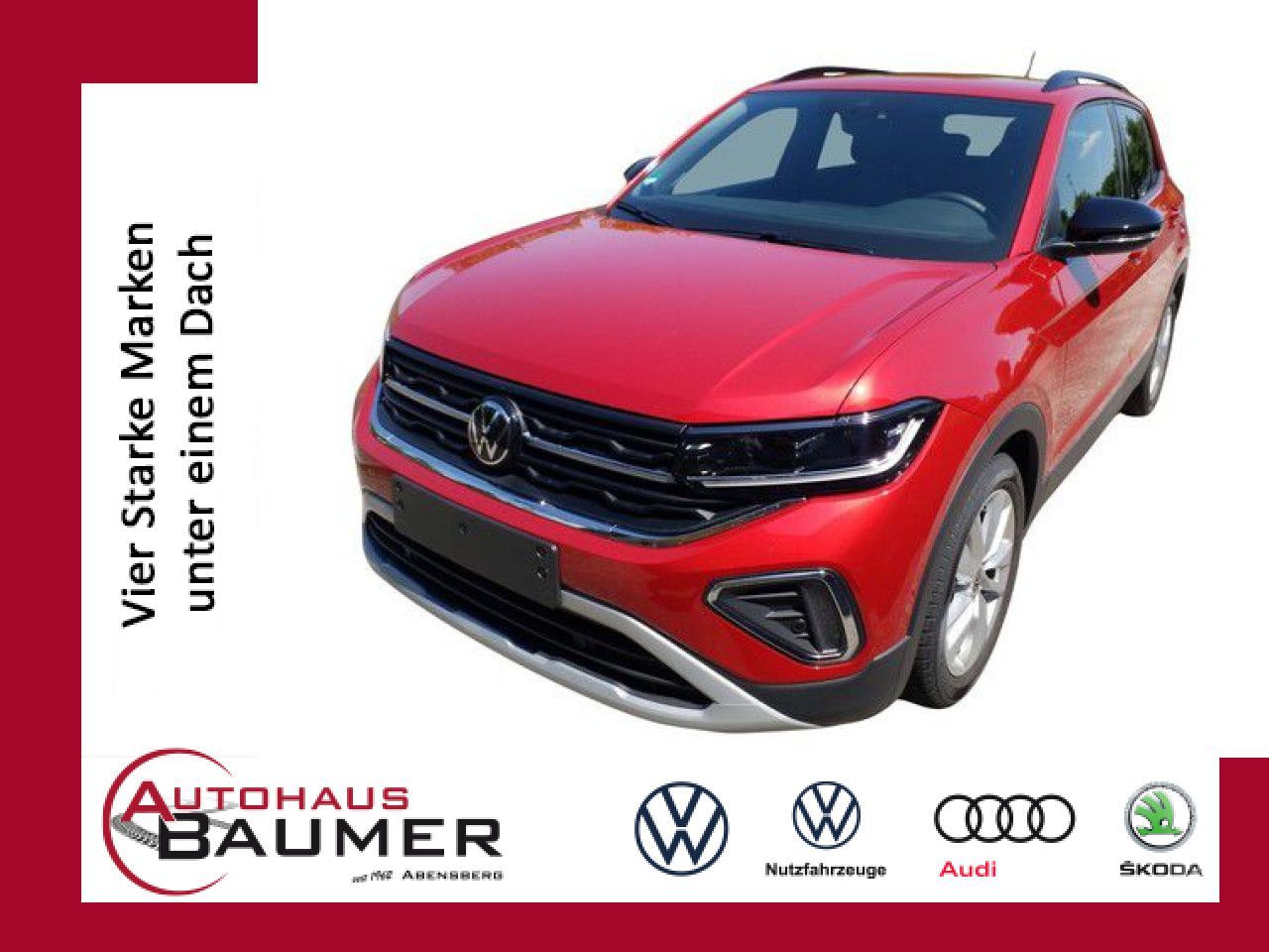 Volkswagen T-Cross GOAL 1.0 TSI DSG Kamera IQ.Light Navi