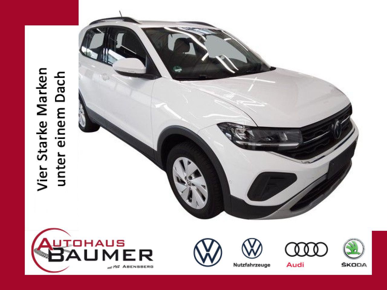 Volkswagen T-Cross 1.0 TSI Life DSG Kamera Navi LED Klima