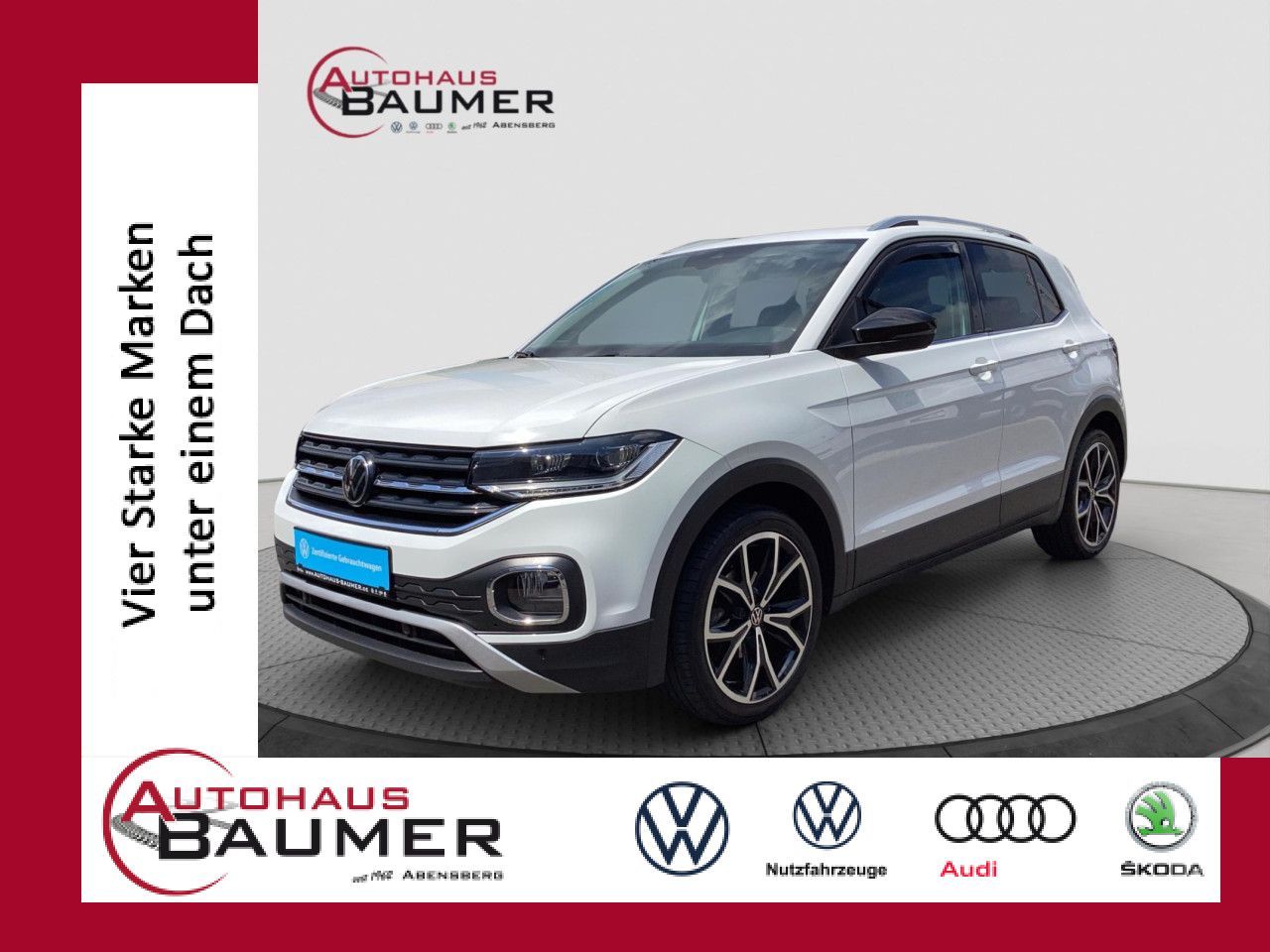 Volkswagen T-Cross Style 1.0 TSI DSG LED AHK Navi SHZ Klima