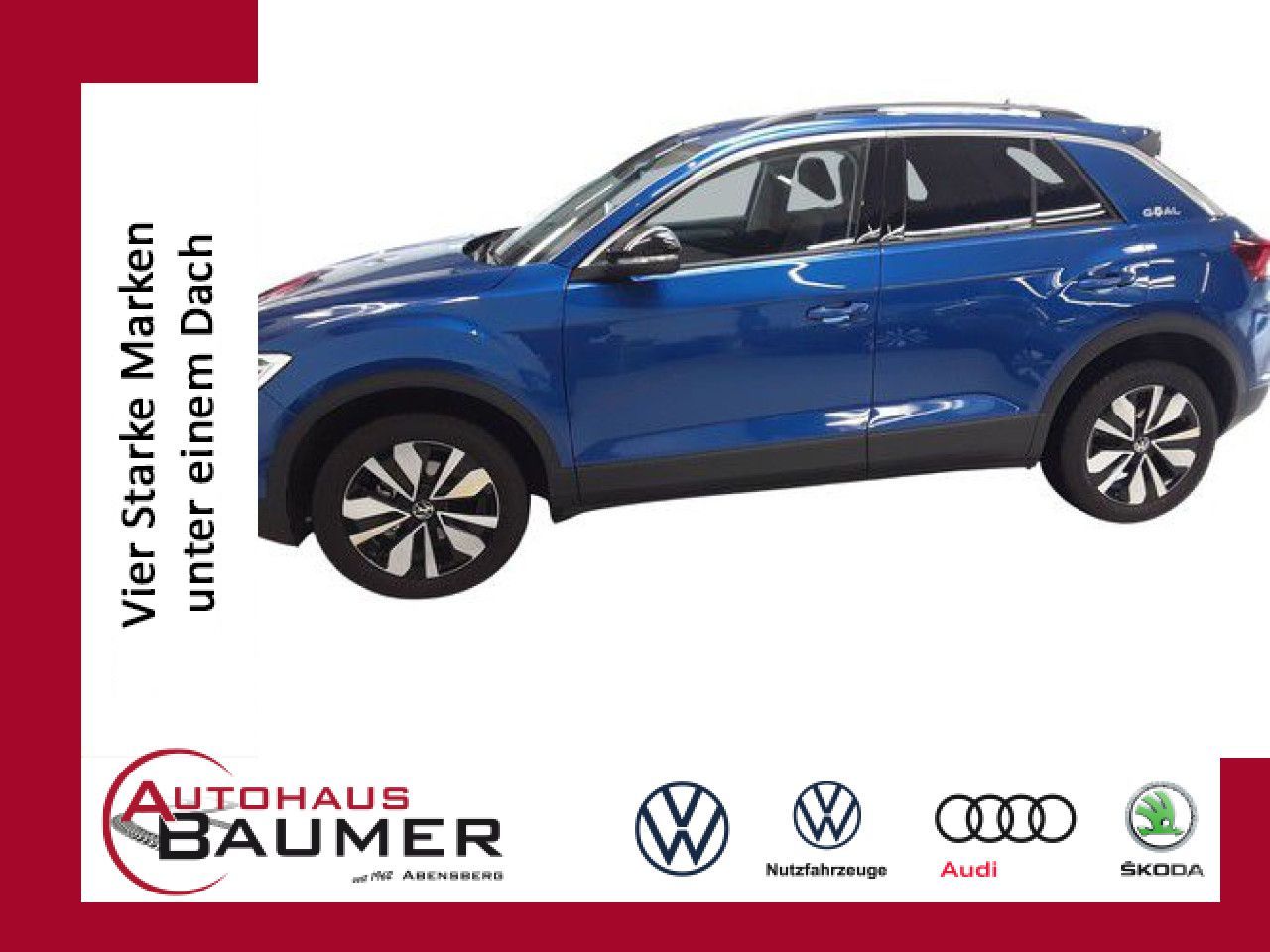 Volkswagen T-ROC GOAL 1.5 TSI DSG Kamera Navi LED Bluetooth