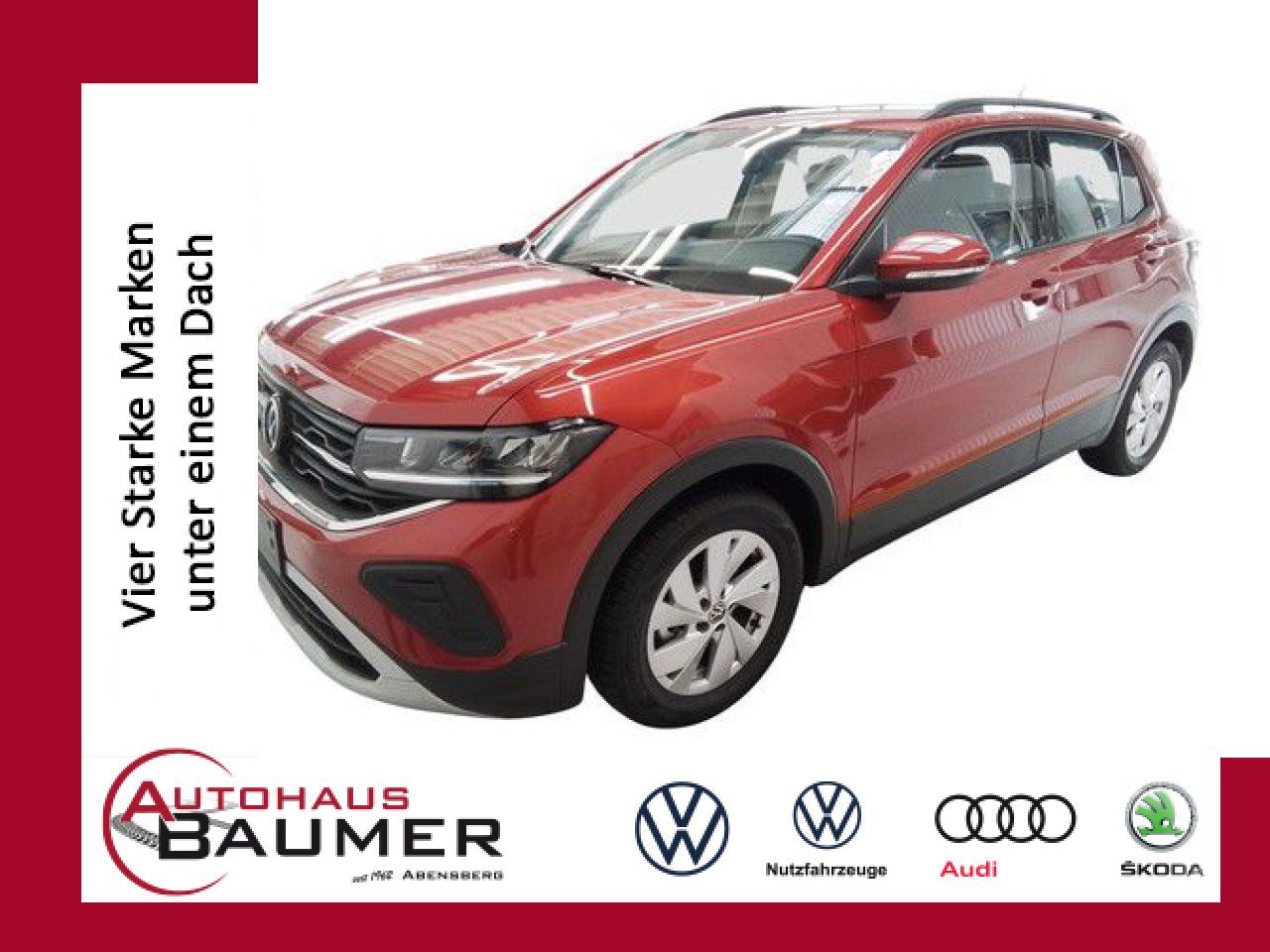 Volkswagen T-Cross 1.0 TSI DSG Life Kamera Navi LED ACC SHZ