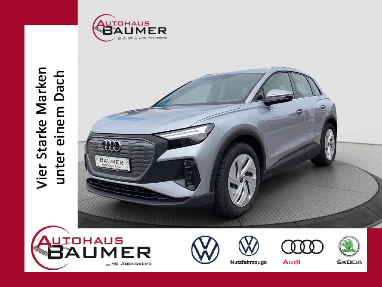 Audi Q4 e-tron basis 82kWh Pano LED Navi SHZ PDC