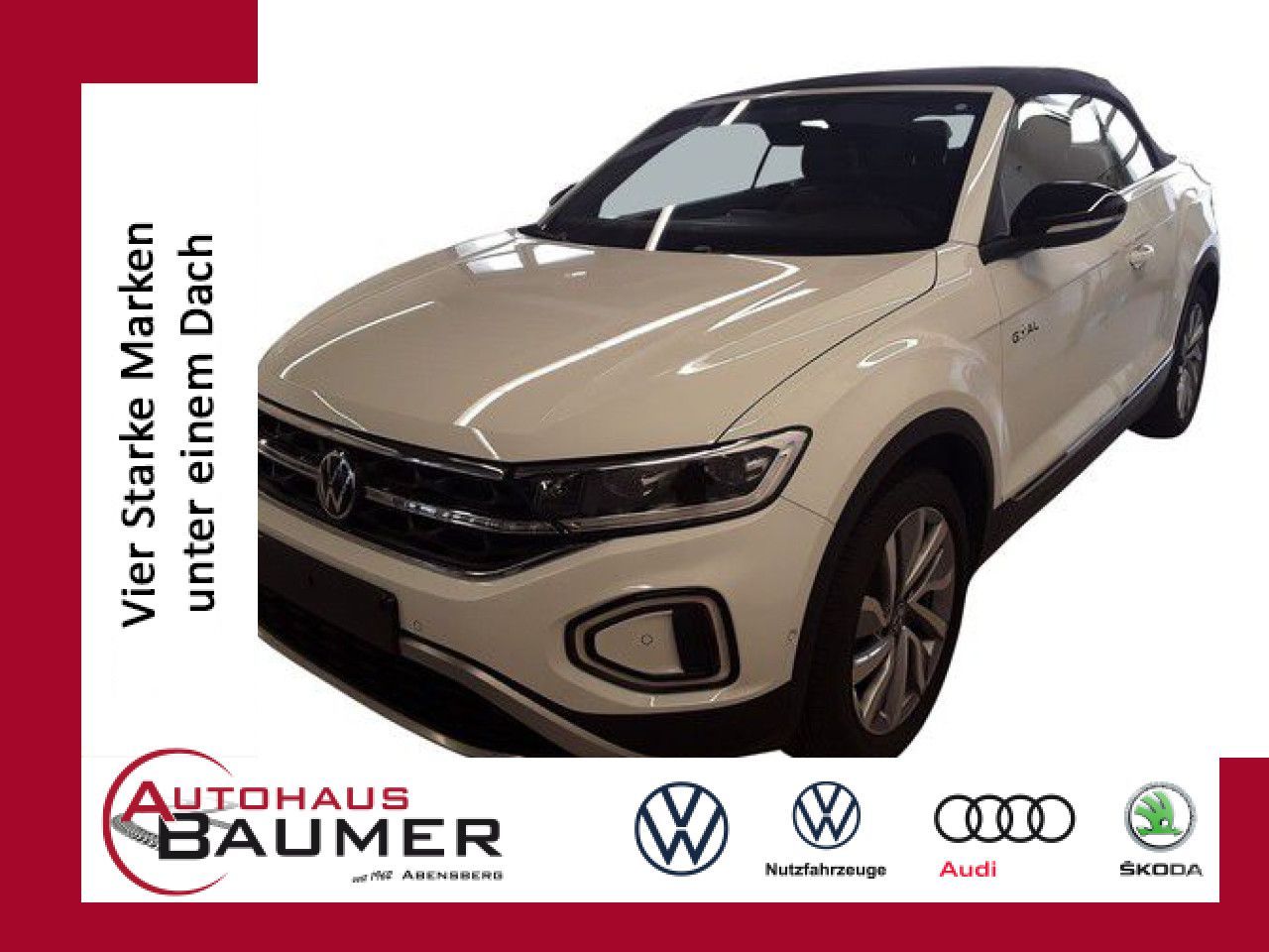 Volkswagen T-Roc Cabriolet GOAL 1.5 TSI DSG Navi LED-Plus