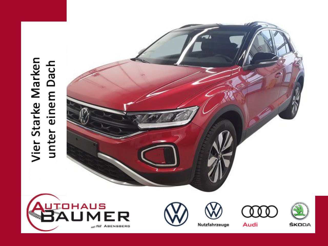 Volkswagen T-ROC GOAL 1.5 TSI DSG Kamera Navi LED ACC Klima