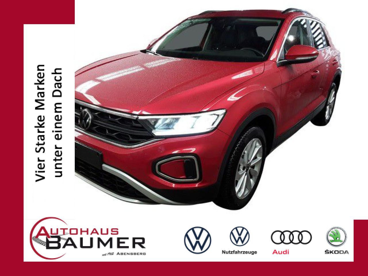 Volkswagen T-ROC Life 1.5 TSI DSG Kamera Navi LED Bluetooth