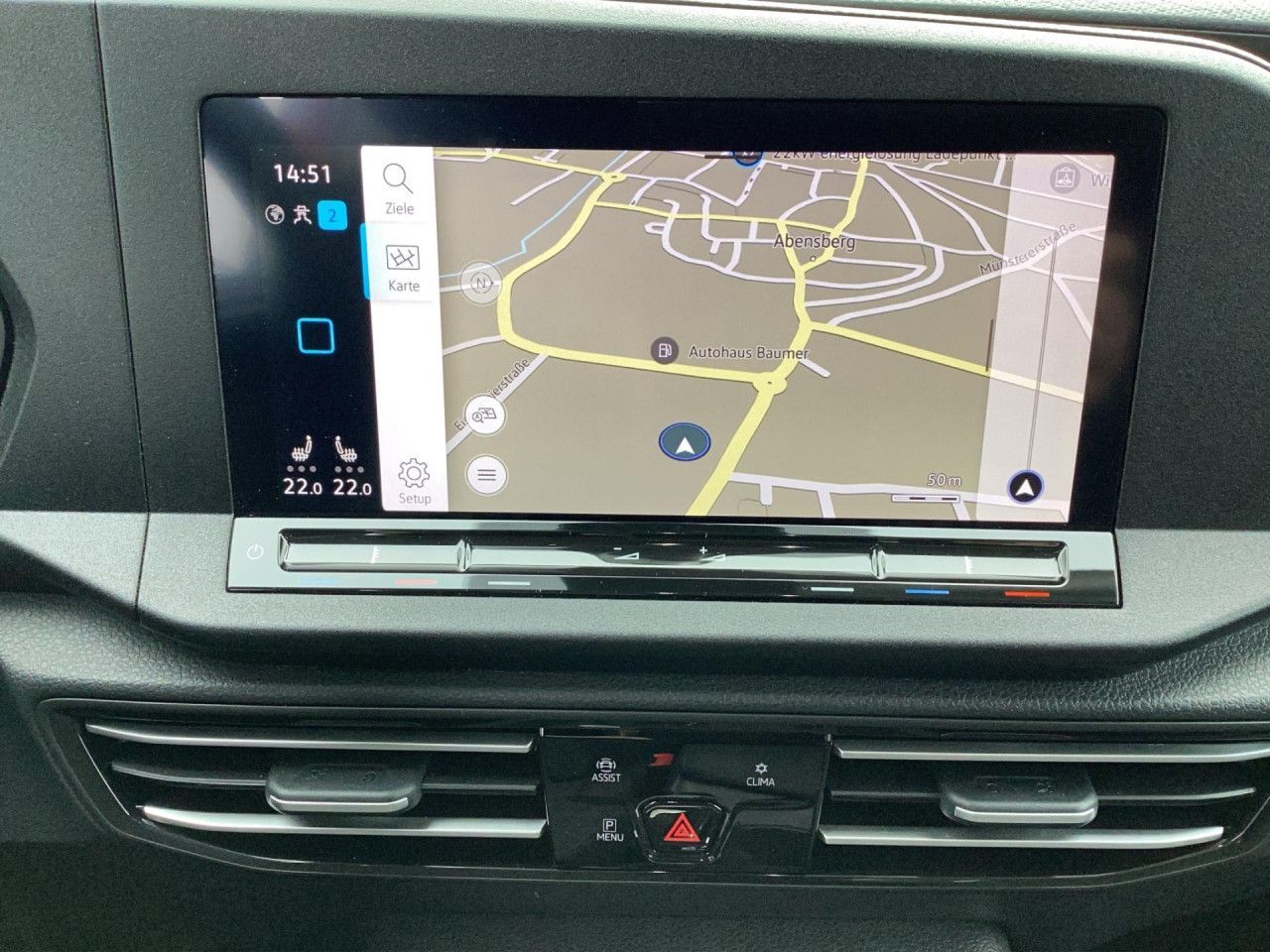 Fahrzeugabbildung Volkswagen Caddy Life 1.5 TSI DSG AHK Navi Climatronic SHZ