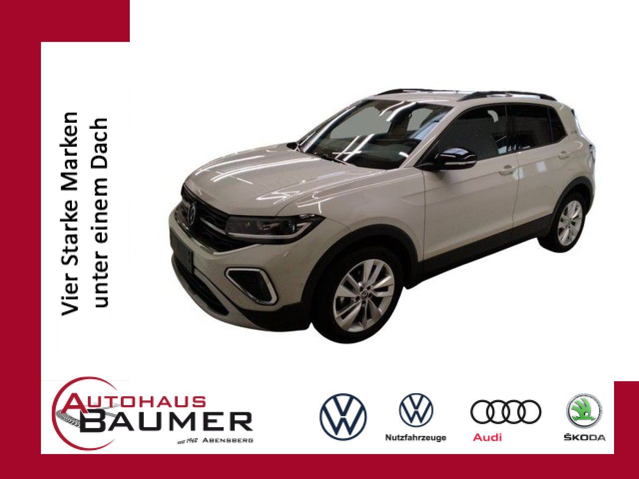 Volkswagen T-Cross Life 1.0 TSI DSG AHK Kamera Navi LED