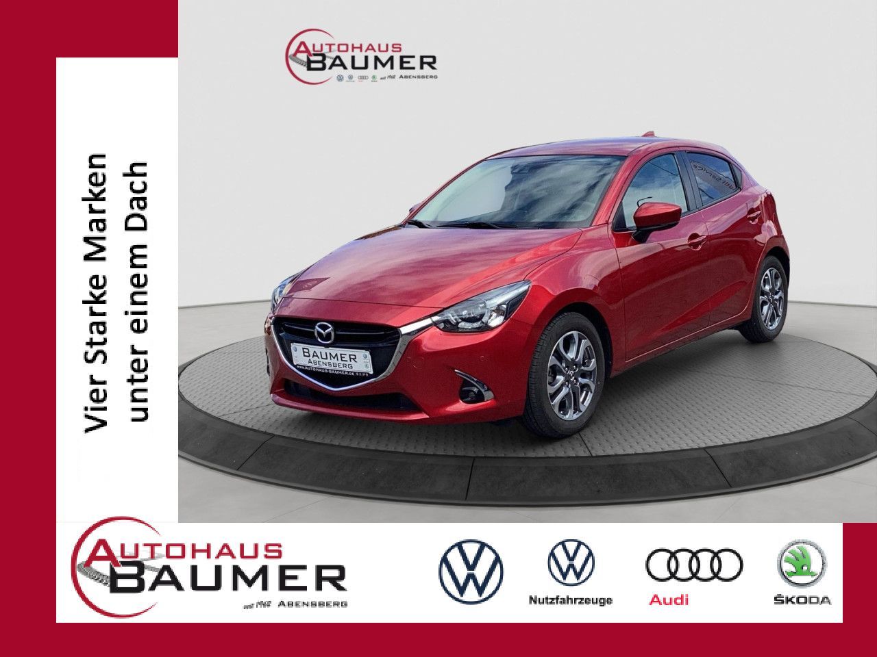 Mazda 2 1.5 SKYACTIV LED Navi SHZ PDC Kamera Bluetooth