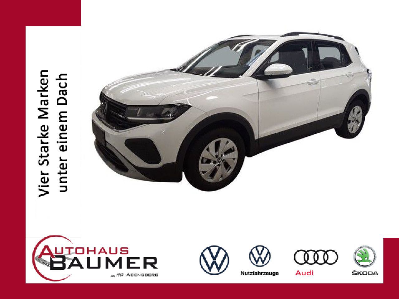 Volkswagen T-Cross Life 1.0 TSI Kamera Navi LED ACC Klima