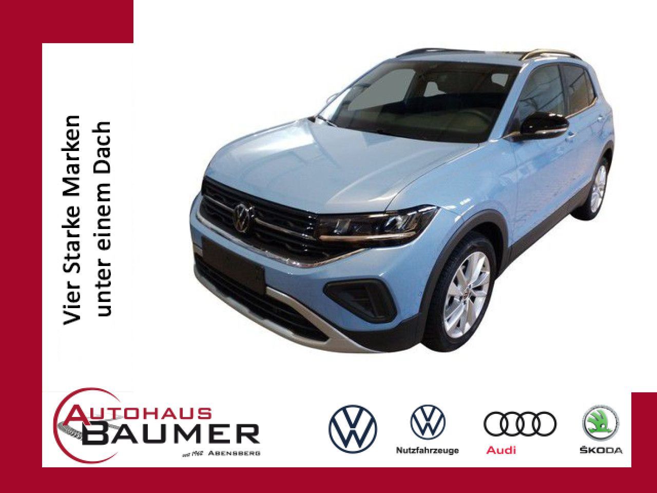 Volkswagen T-Cross Life 1.5 TSI DSG Kamera Navi LED Klima