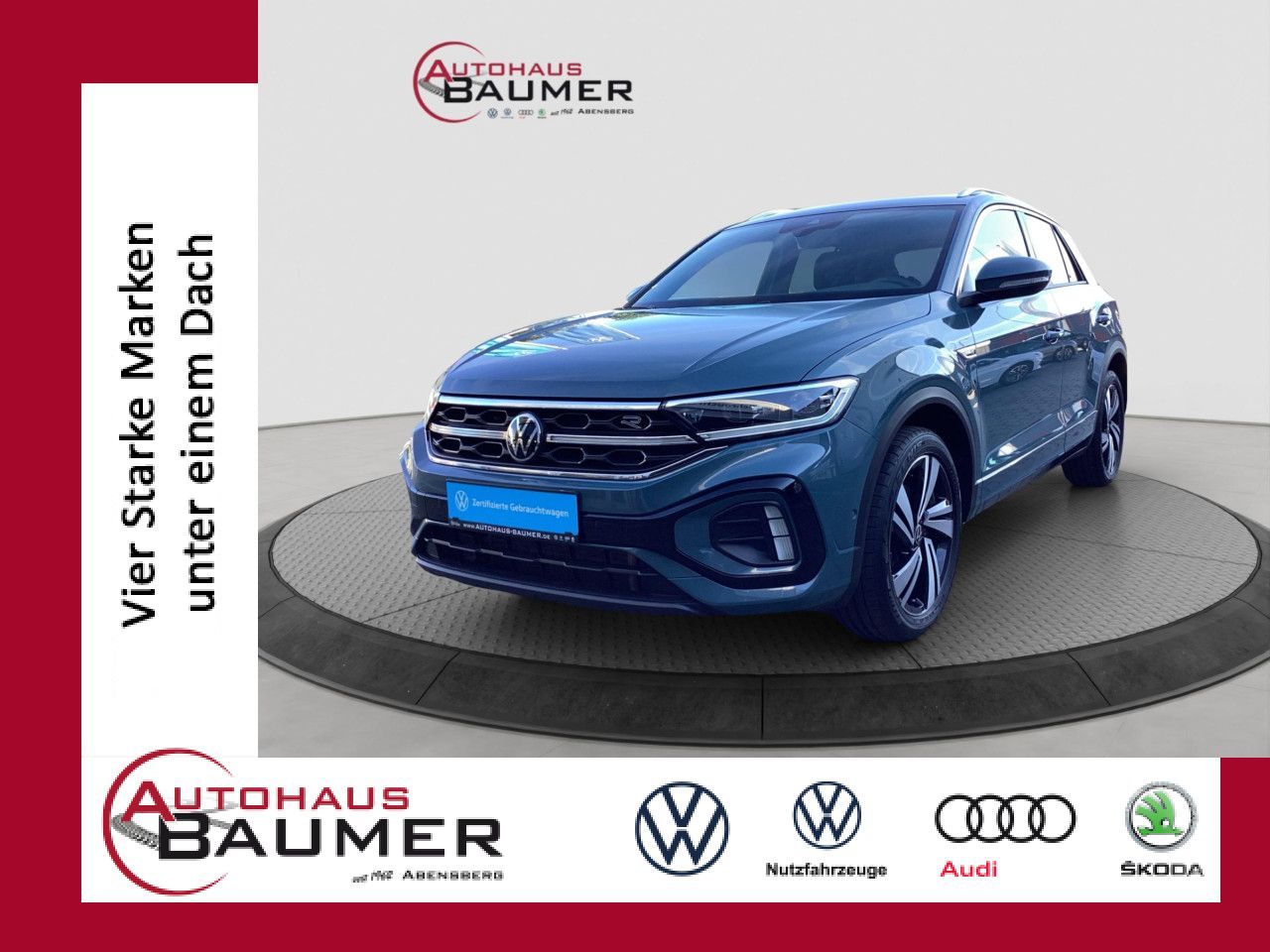 Volkswagen T-Roc R-Line 2.0 TDI DSG LED Standheizung SHZ