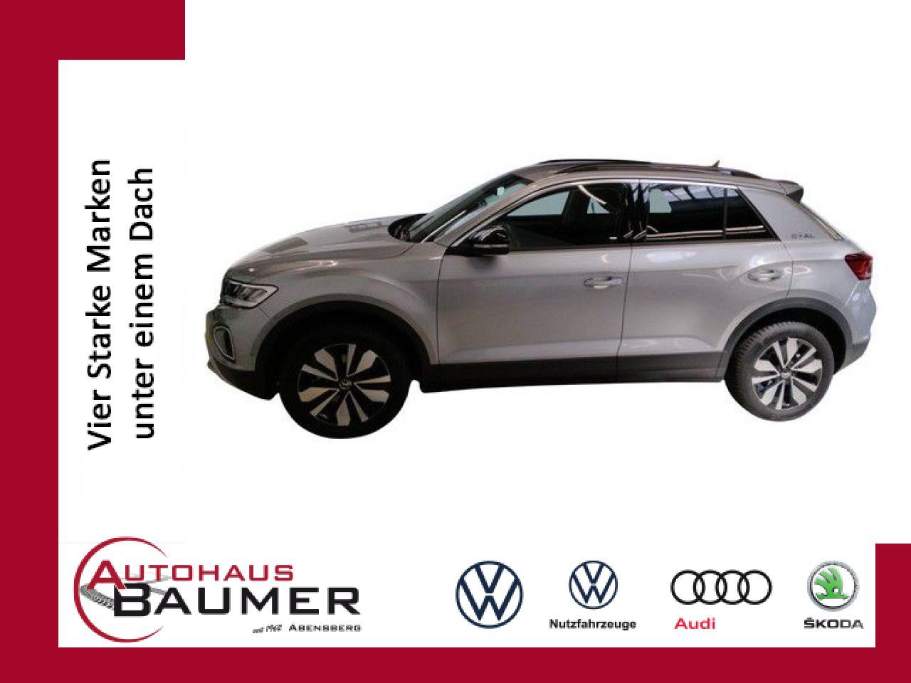 Volkswagen T-Roc GOAL 1.5 TSI DSG Kamera Navi LED ACC Klima
