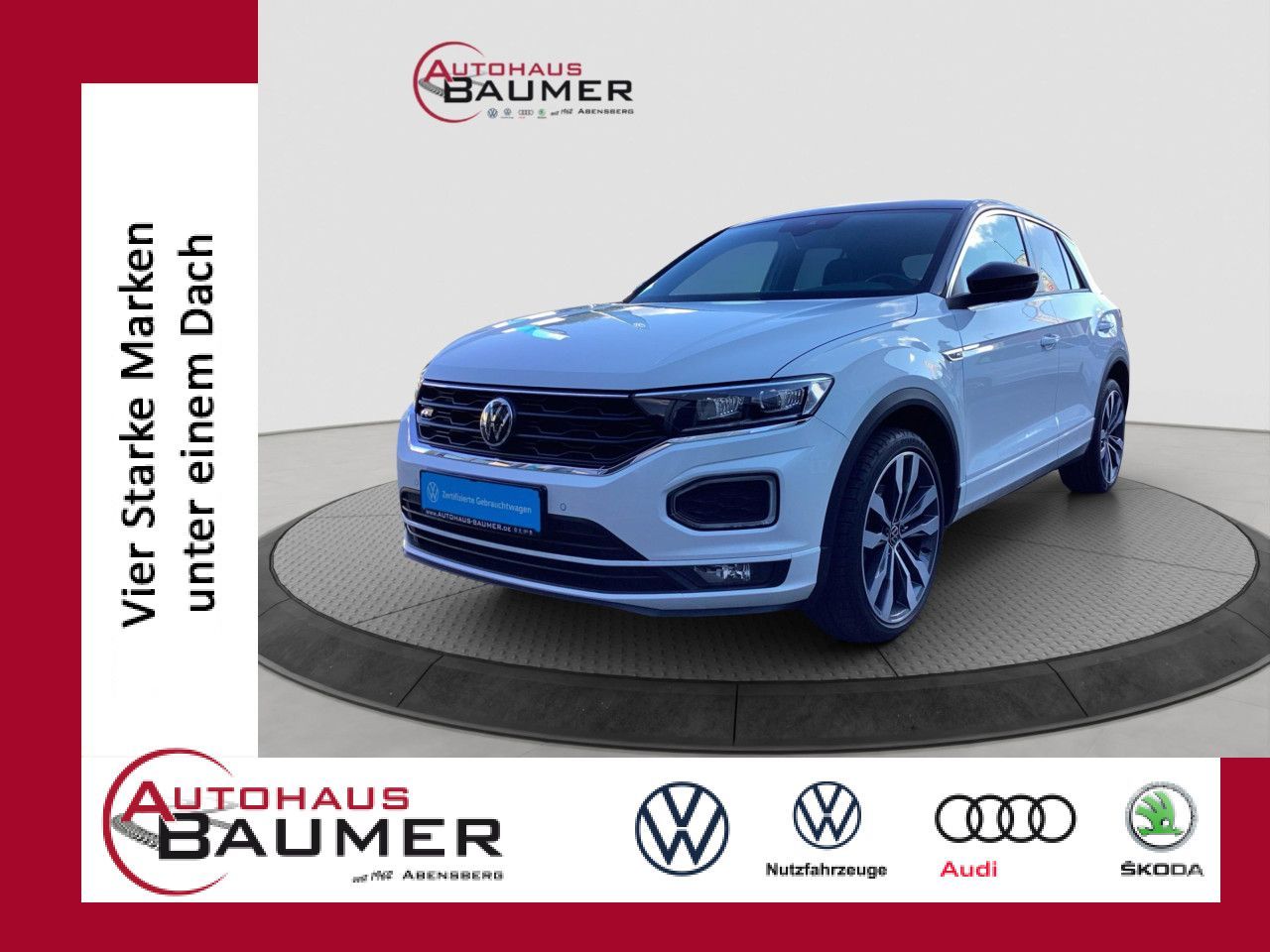 Volkswagen T-ROC Sport 1.5 TSI DSG R-Line AHK Alu 19 LED
