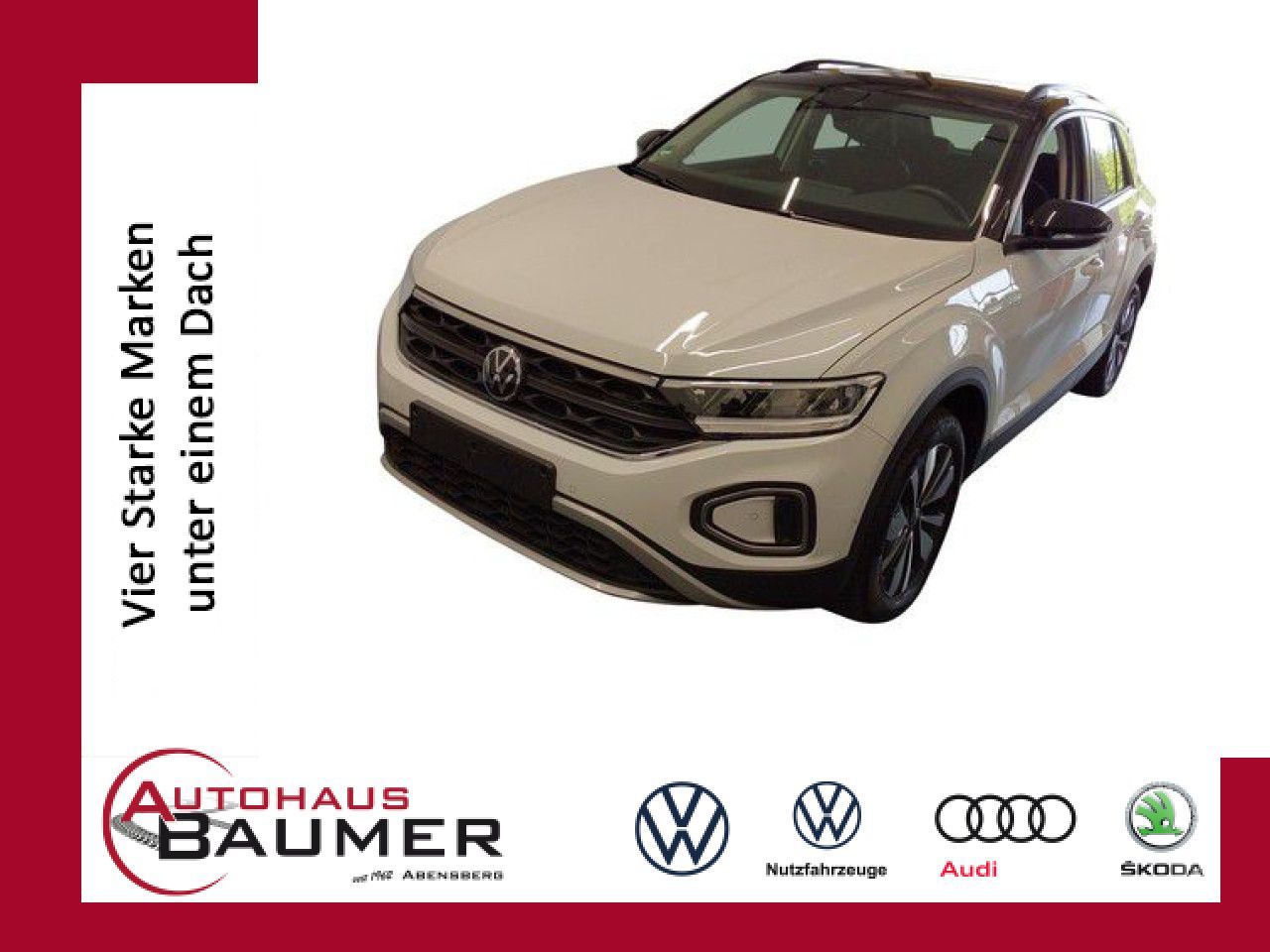 Volkswagen T-Roc GOAL 1.5 TSI DSG Navi LED ACC SHZ Klima