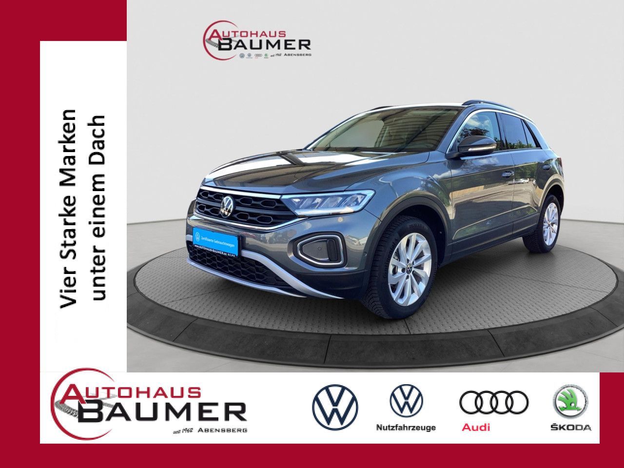 Volkswagen T-Roc Life 1.5 TSI DSG Kamera LED Navi ACC SHZ